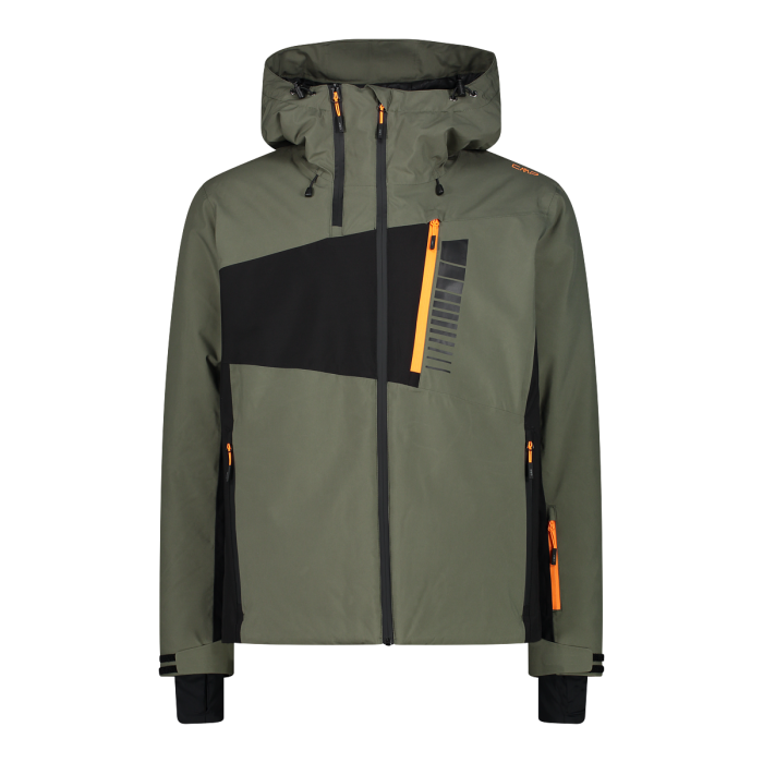 CMP Men's Twill Ski Jacket Skijakke Herre - Olive - Olive