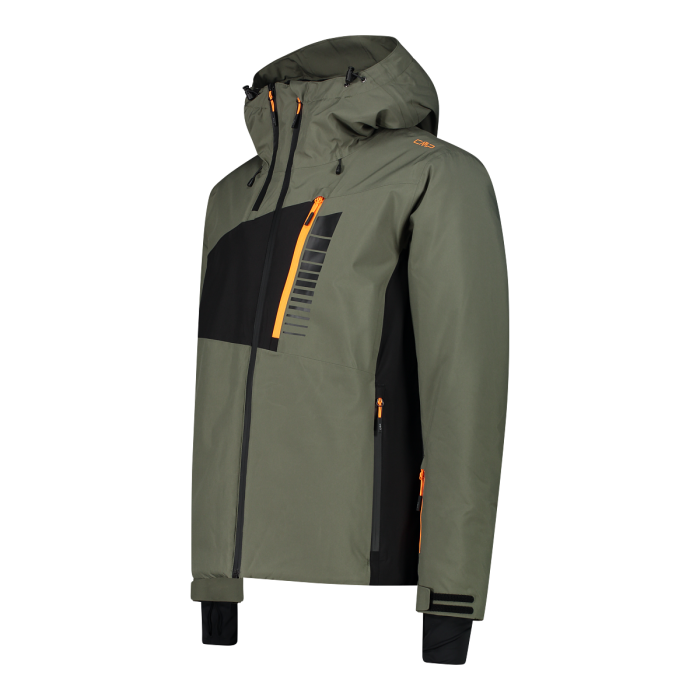 CMP Men's Twill Ski Jacket Skijakke Herre - Olive -