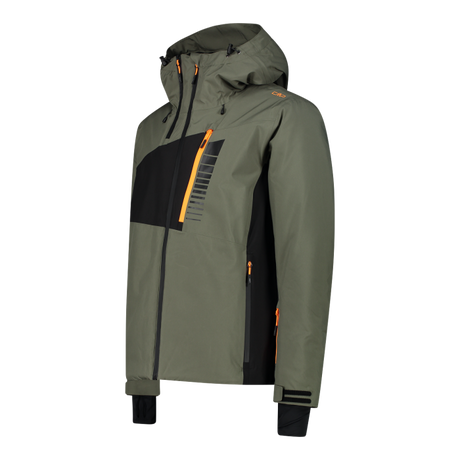 CMP Men's Twill Ski Jacket Skijakke Herre - Olive -