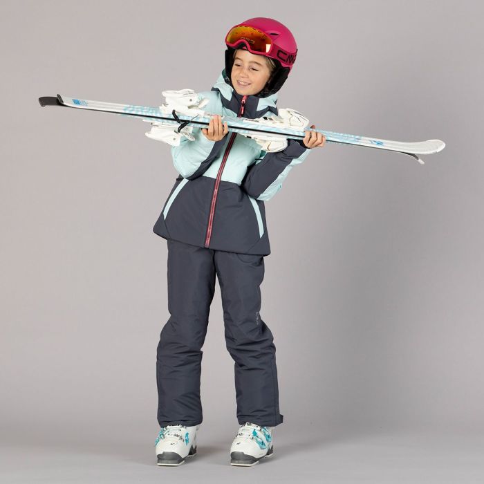CMP Girl's Twill Ski Jacket Skijakke Børn - Acqua -