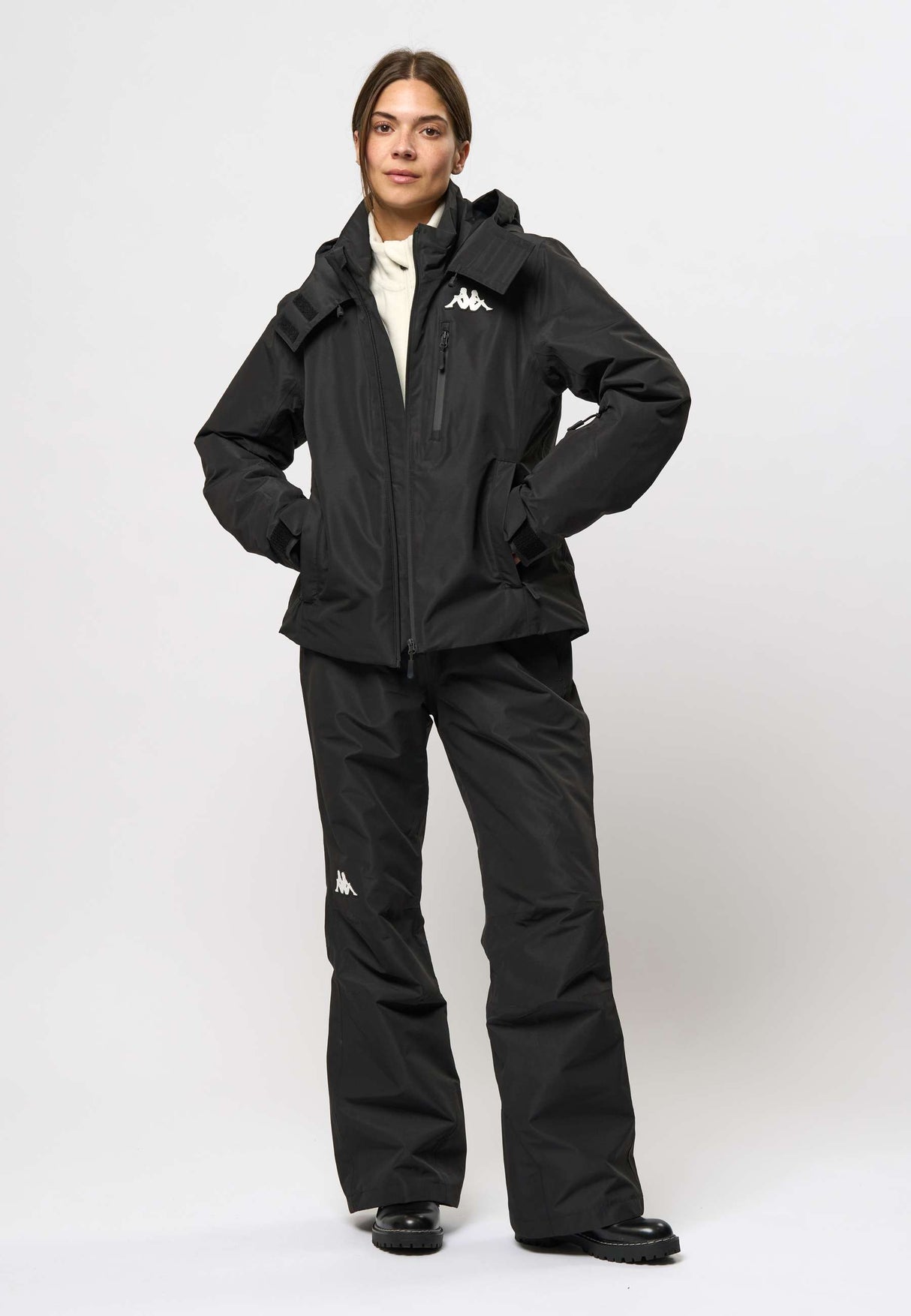 Kappa Scanivy Woman Skijakke Dame - Black -