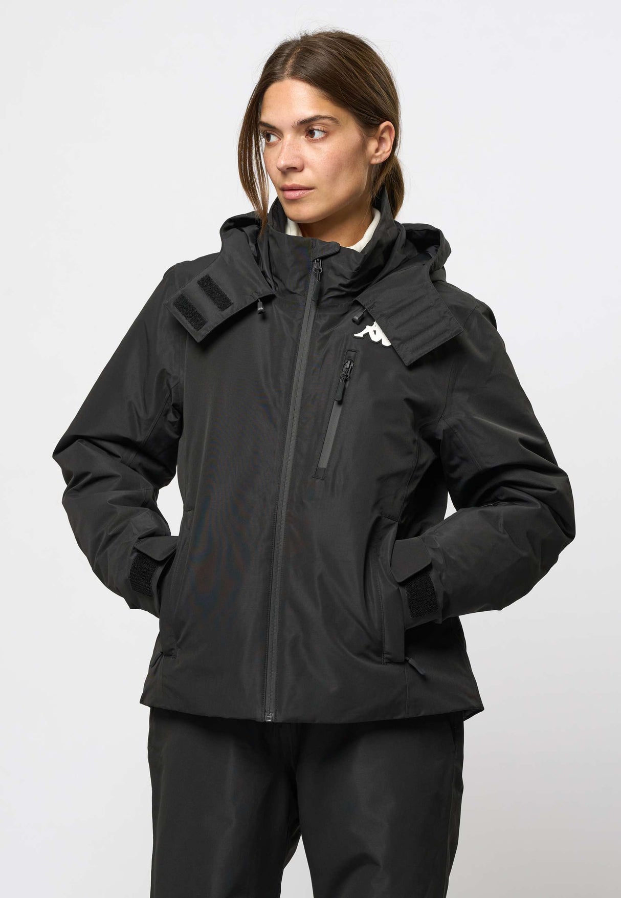 Kappa Scanivy Woman Skijakke Dame - Black - Black