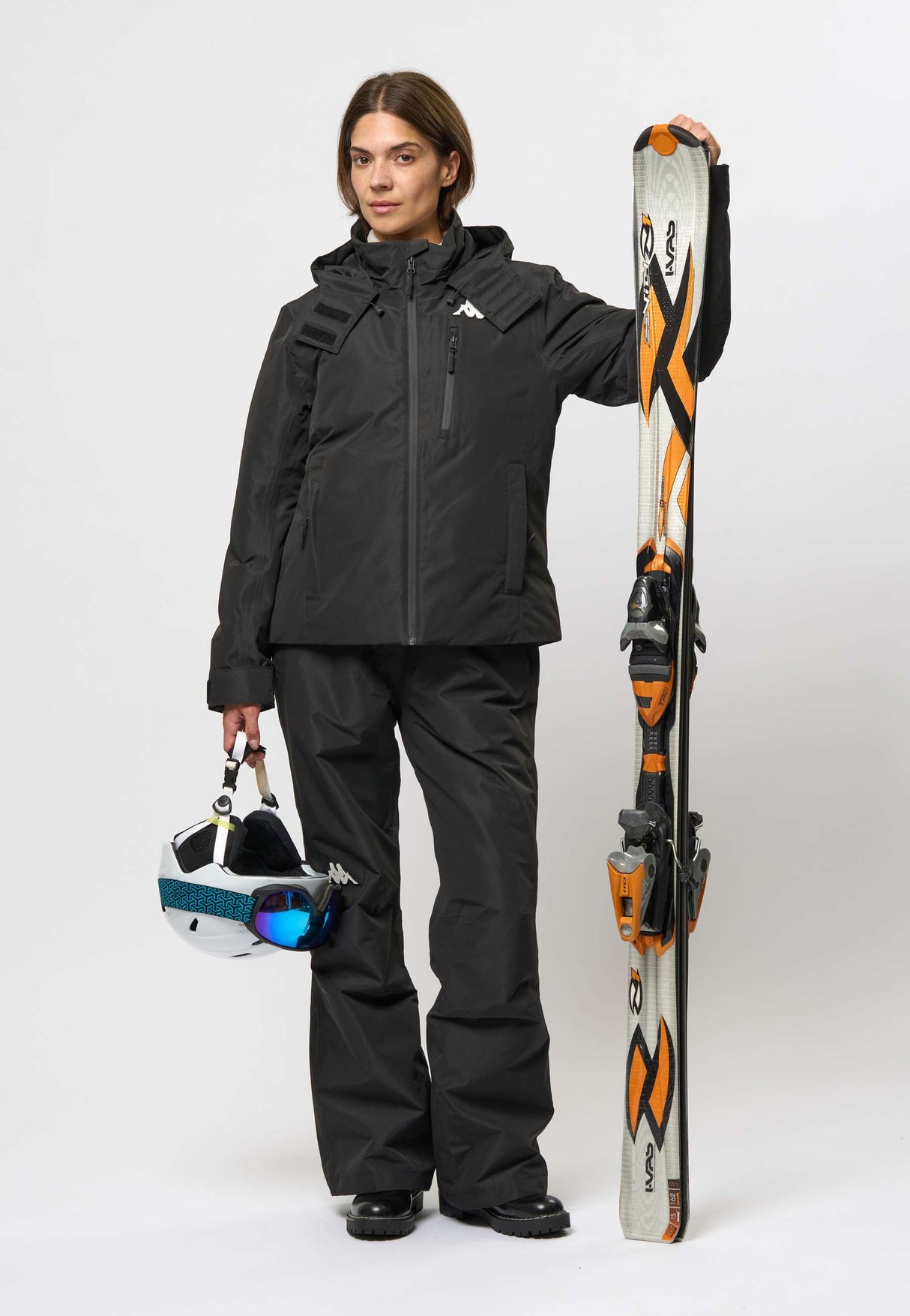 Kappa Scanivy Woman Skijakke Dame - Black -