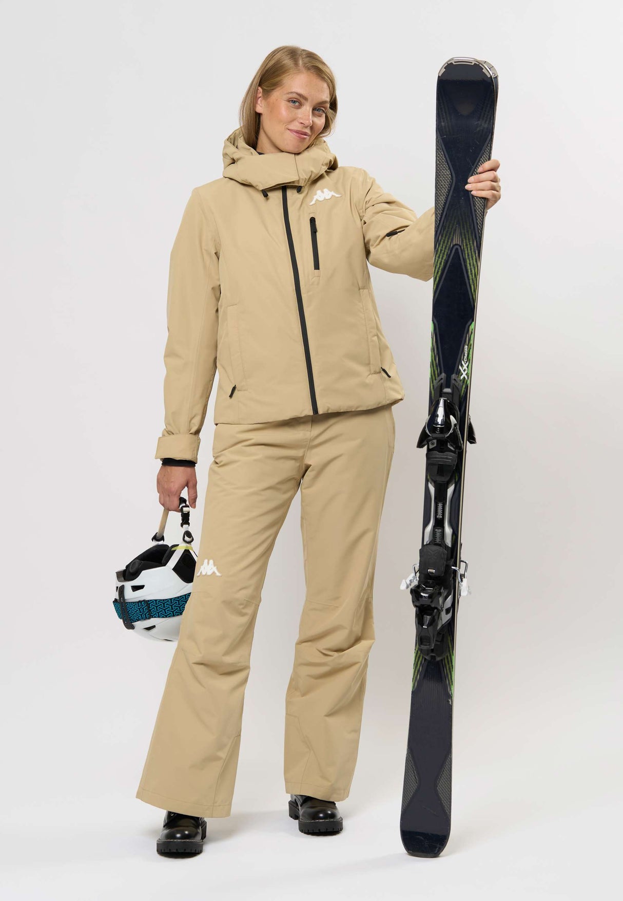 Kappa Scanivy & Naviasy Skisæt Dame - Beige Sabbia - 2XL