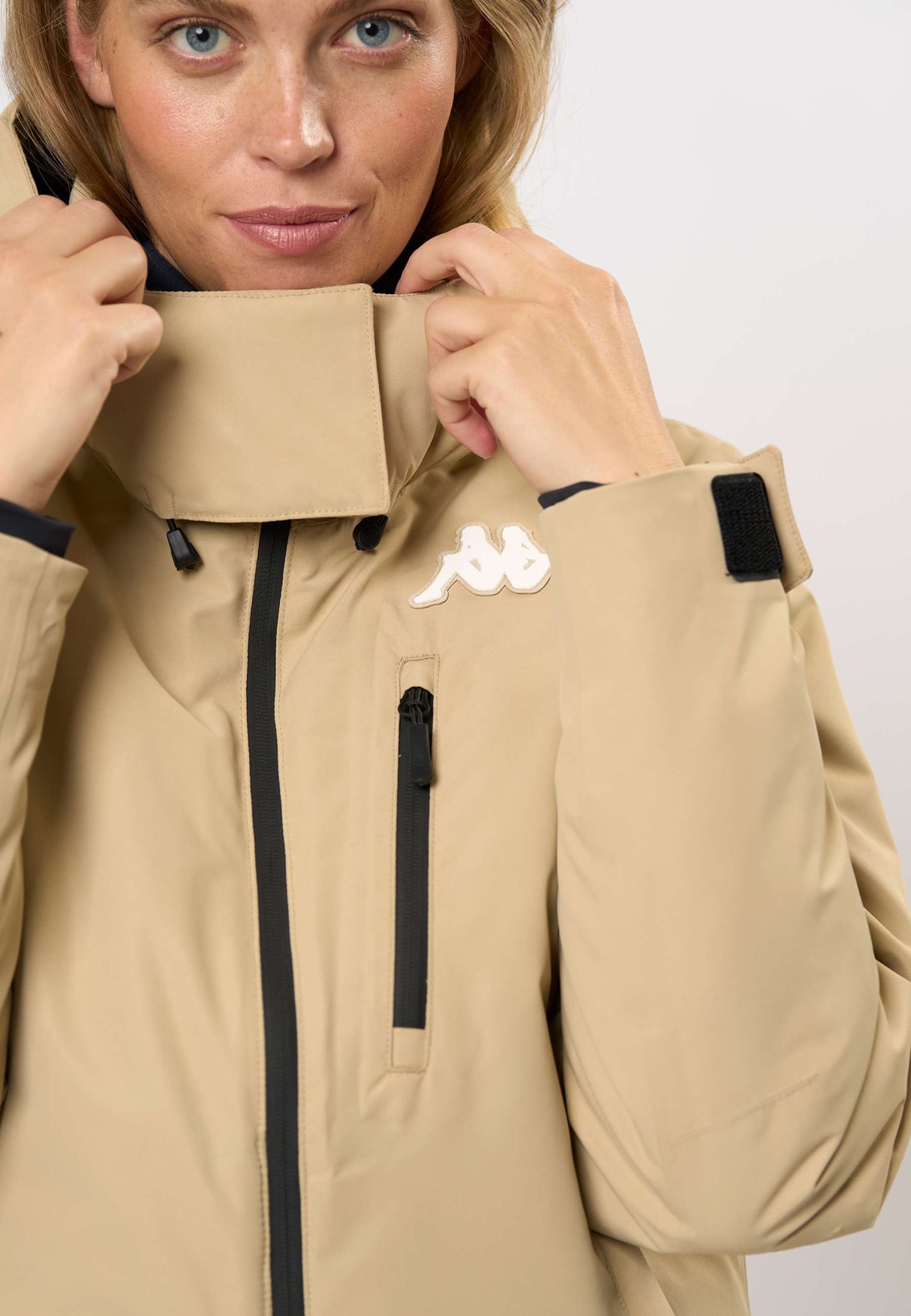 Kappa Scanivy & Naviasy Skisæt Dame - Beige Sabbia -