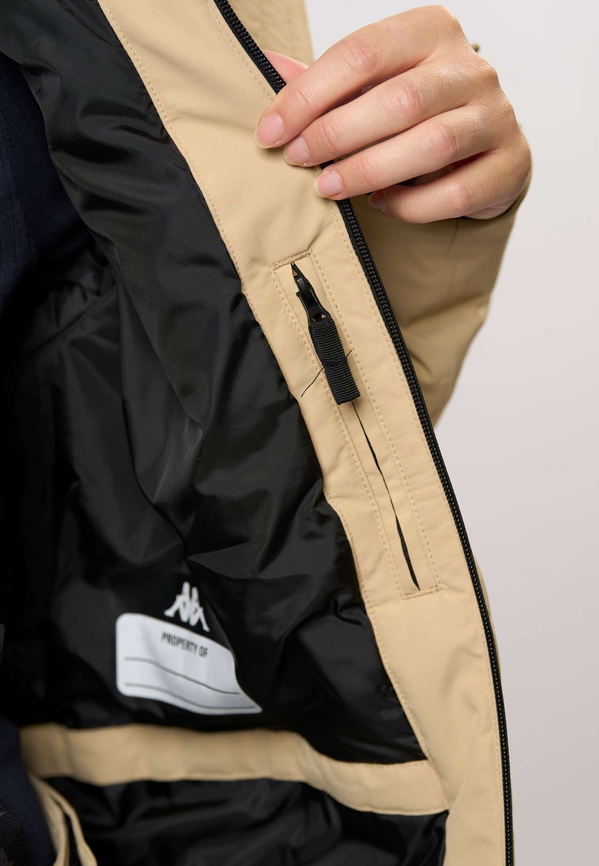 Kappa Scanivy & Naviasy Skisæt Dame - Beige Sabbia -