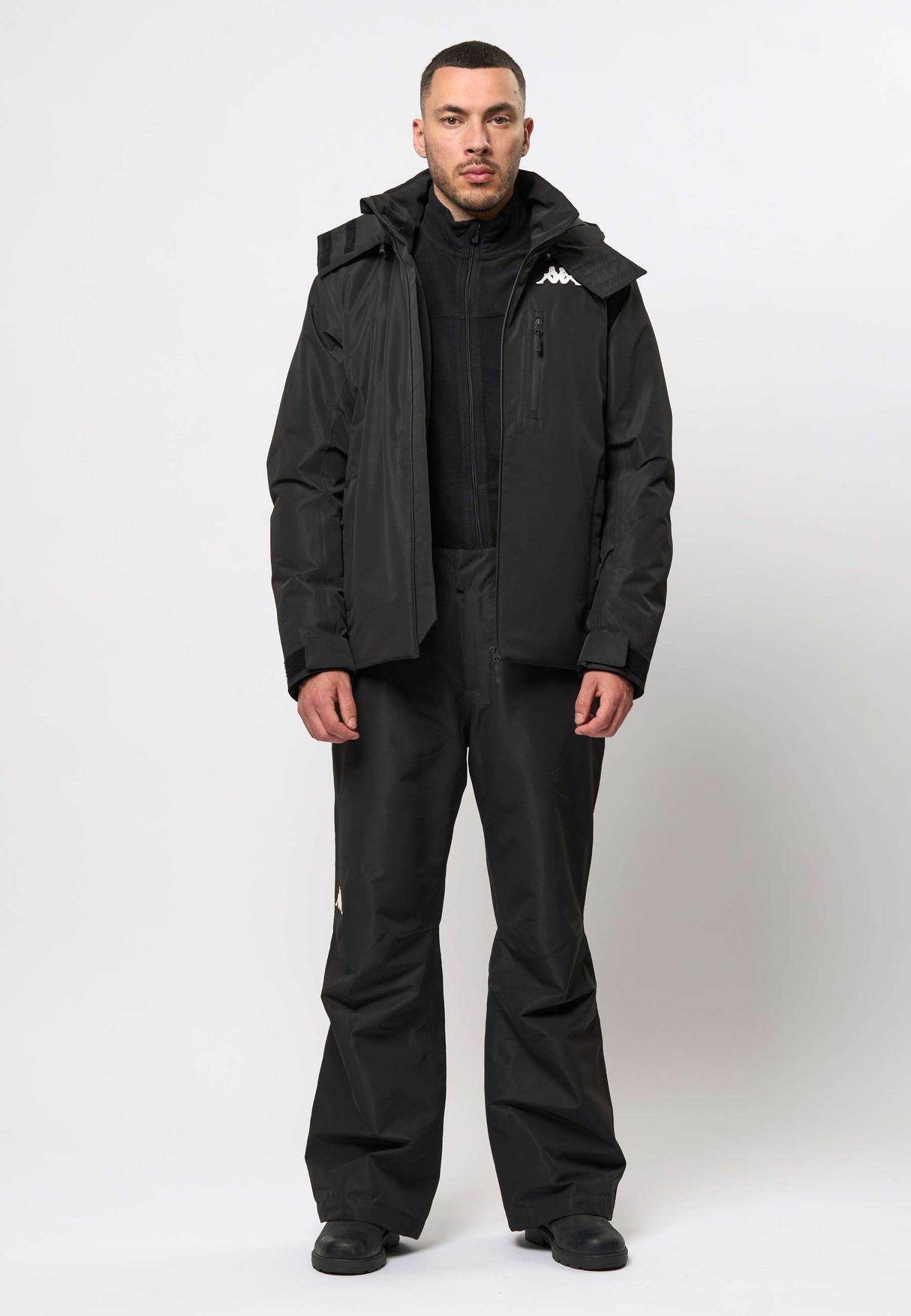 Kappa Scaniv & Navias Skisæt Herre - Black -