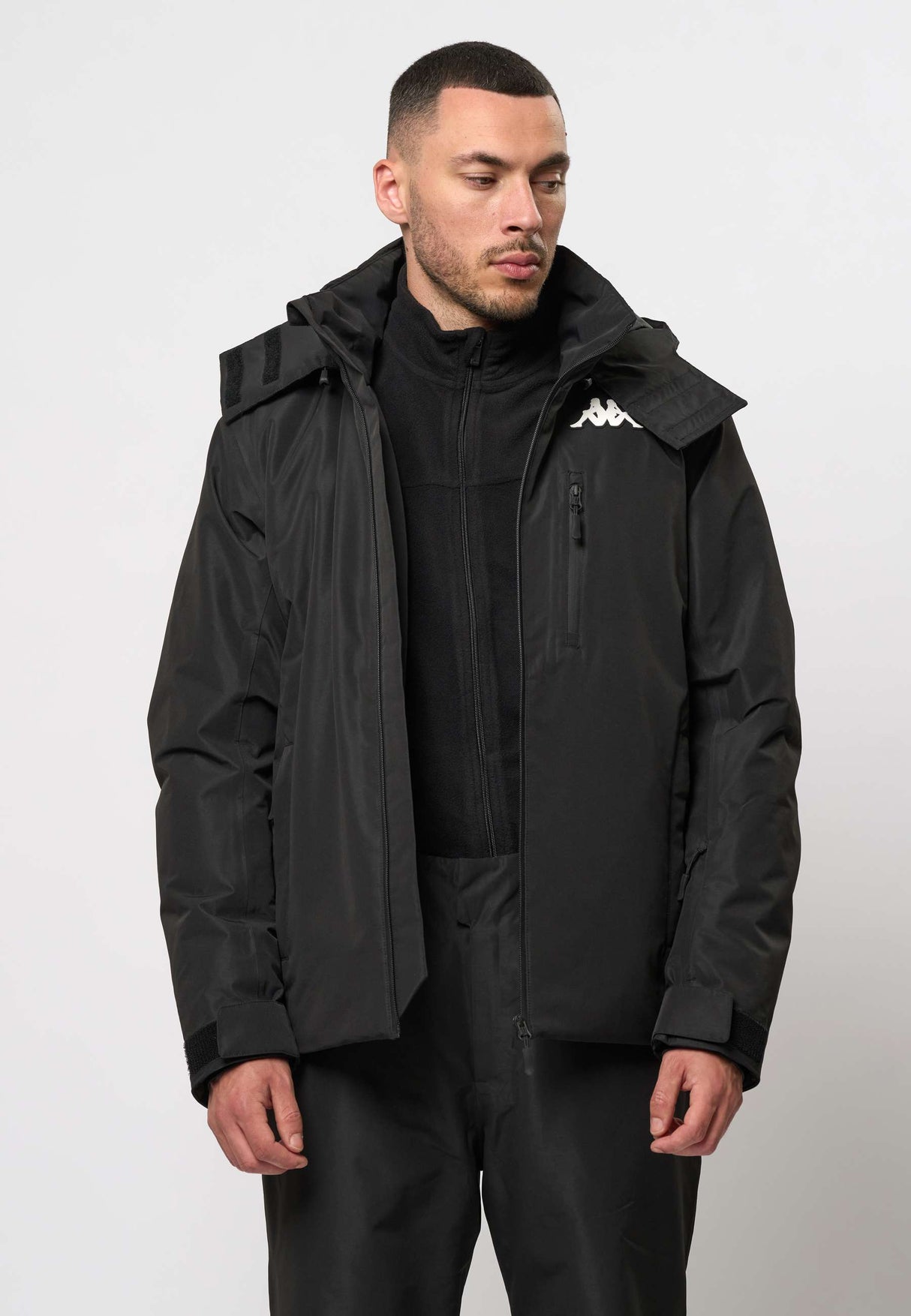 Kappa Scaniv Skijakke Herre - Black -