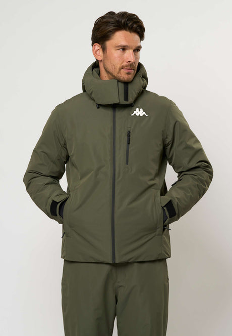 Kappa Scaniv Skijakke Herre - Green Africa - Green Africa
