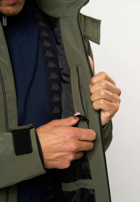 Kappa Scaniv Skijakke Herre - Green Africa -