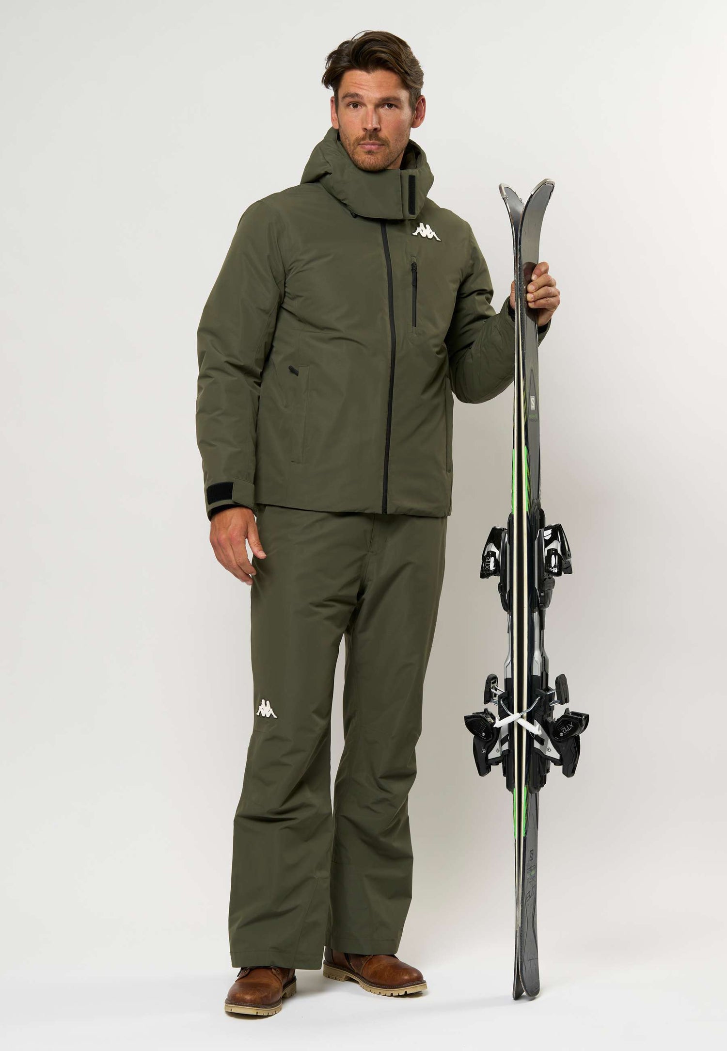 Kappa Scaniv Skijakke Herre - Green Africa -