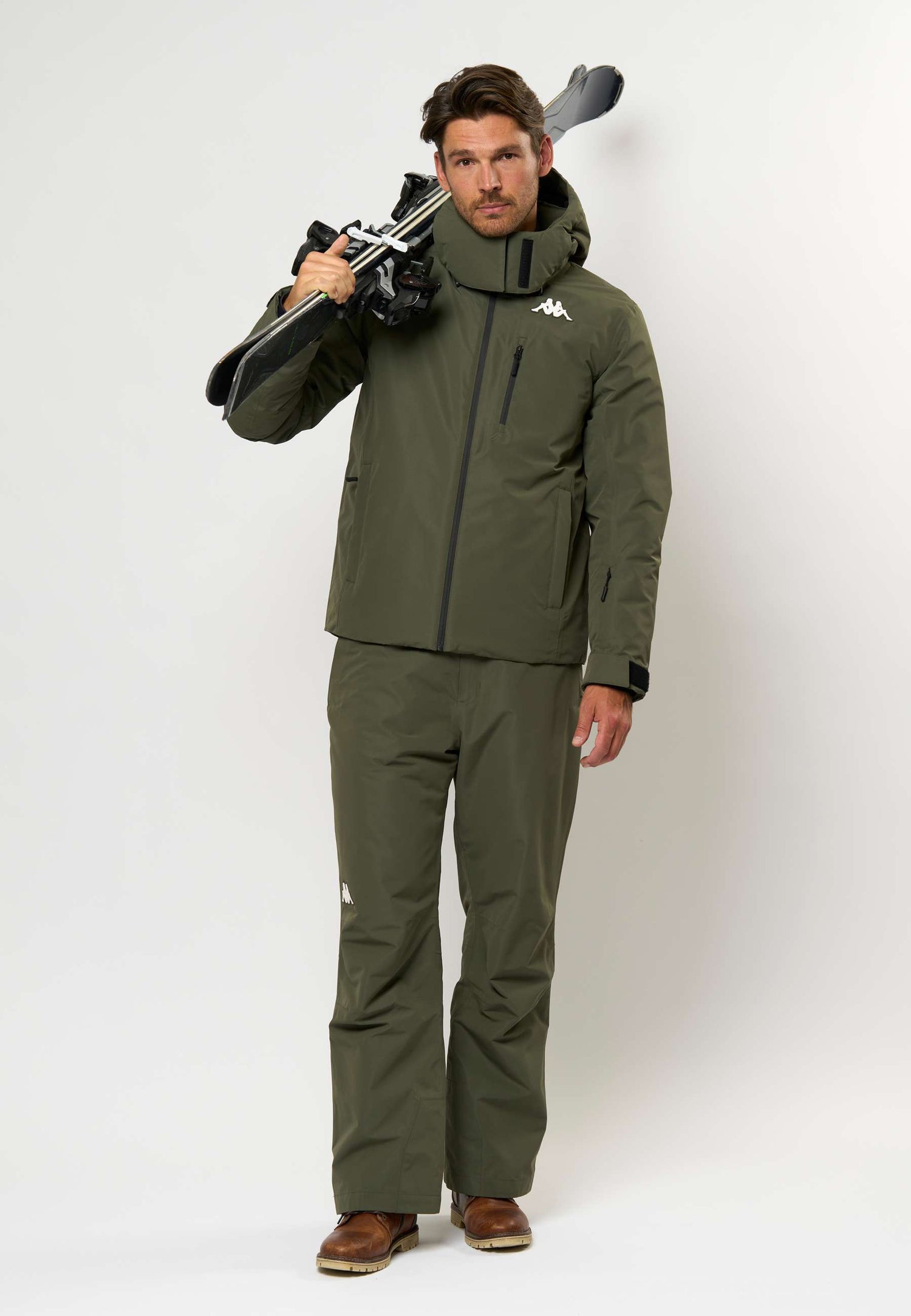 Kappa Scaniv Skijakke Herre - Green Africa -