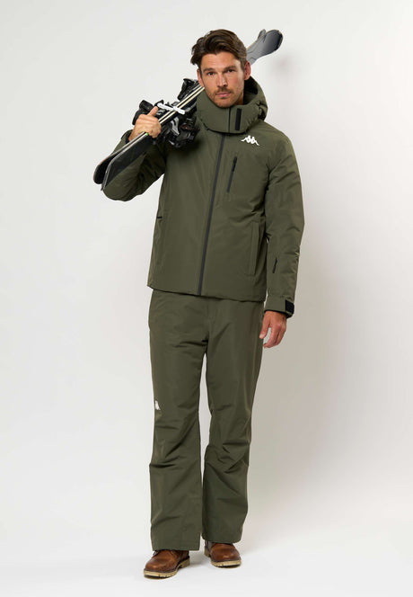 Kappa Scaniv Skijakke Herre - Green Africa -