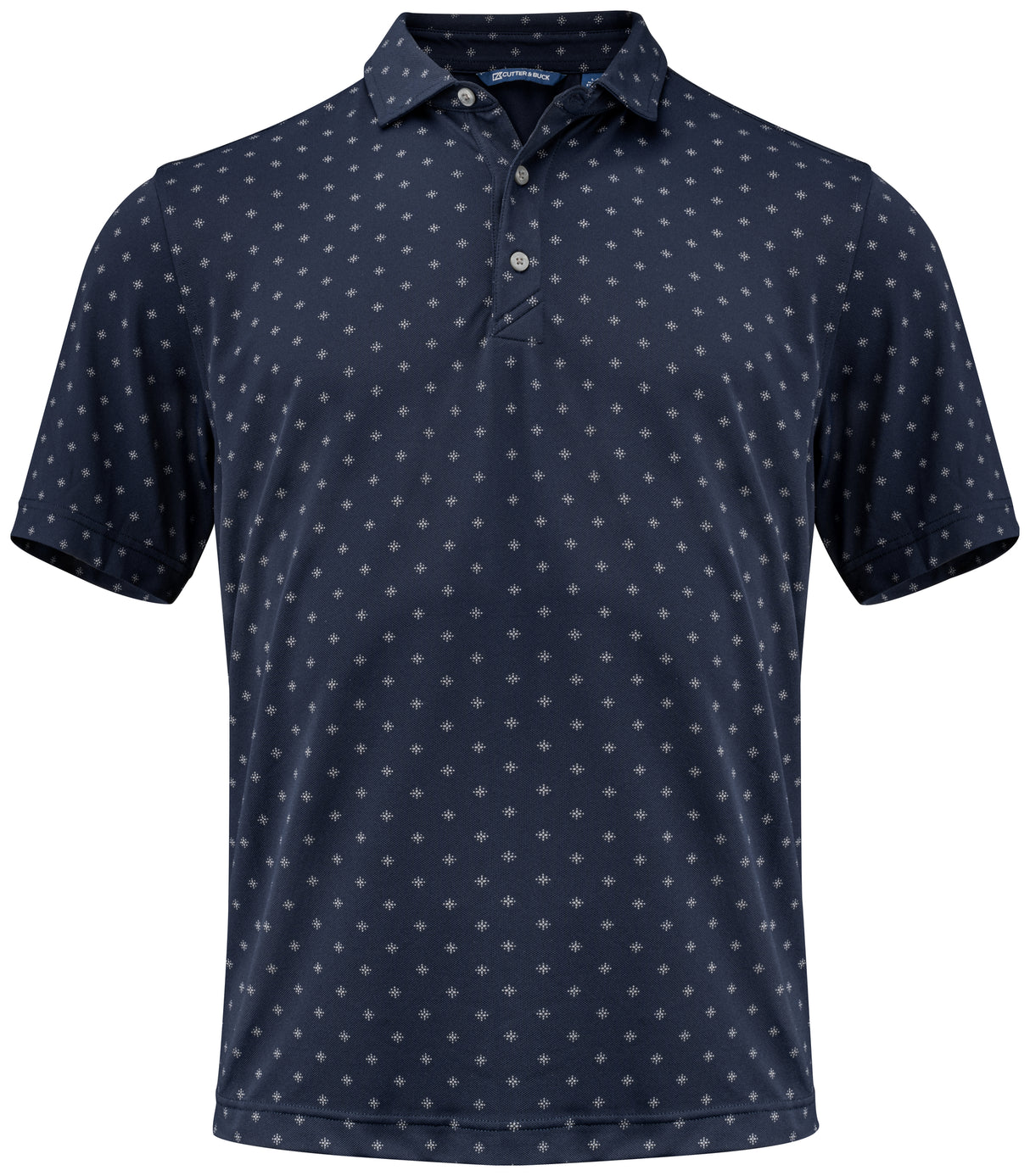 Cutter & Buck Virtue Polo Printed Men - Dark Navy