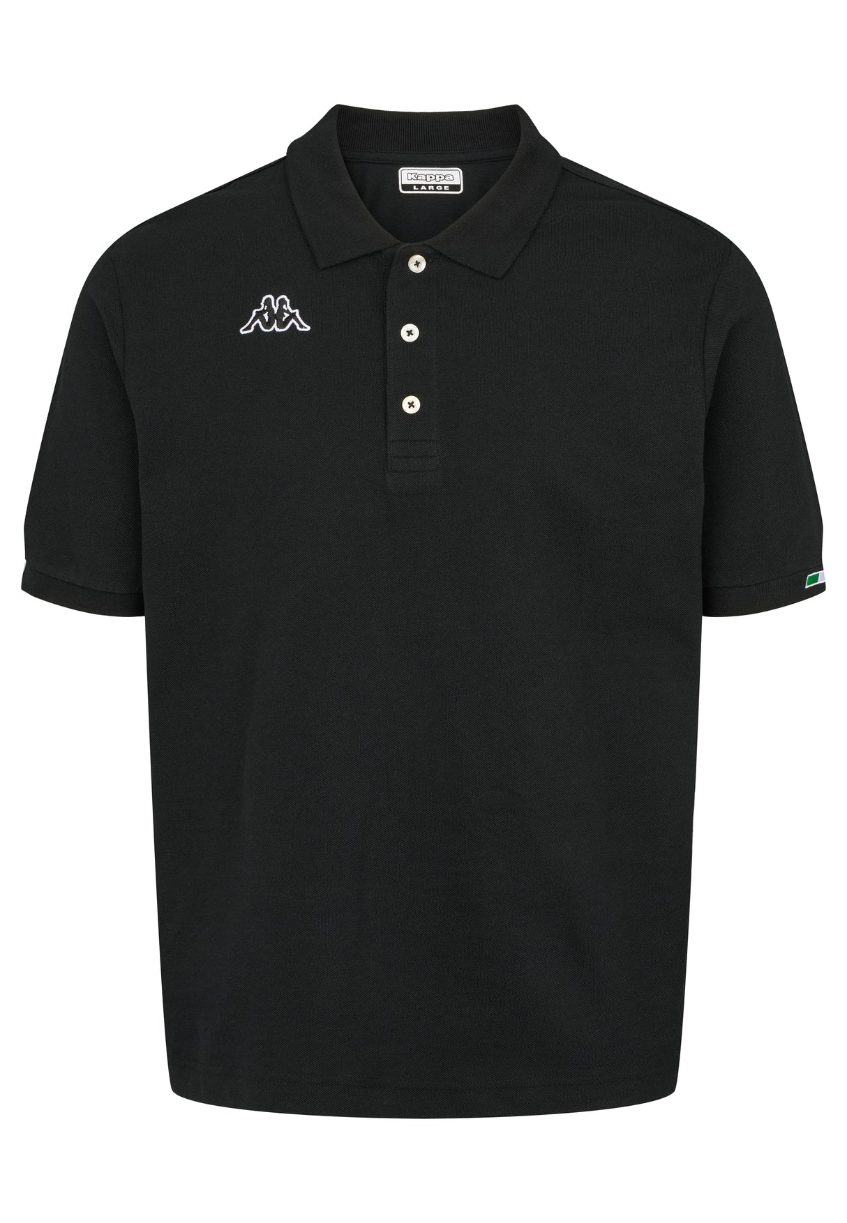 Kappa Logo Maltaxita MSS Polo-shirt Herre - Black - Black