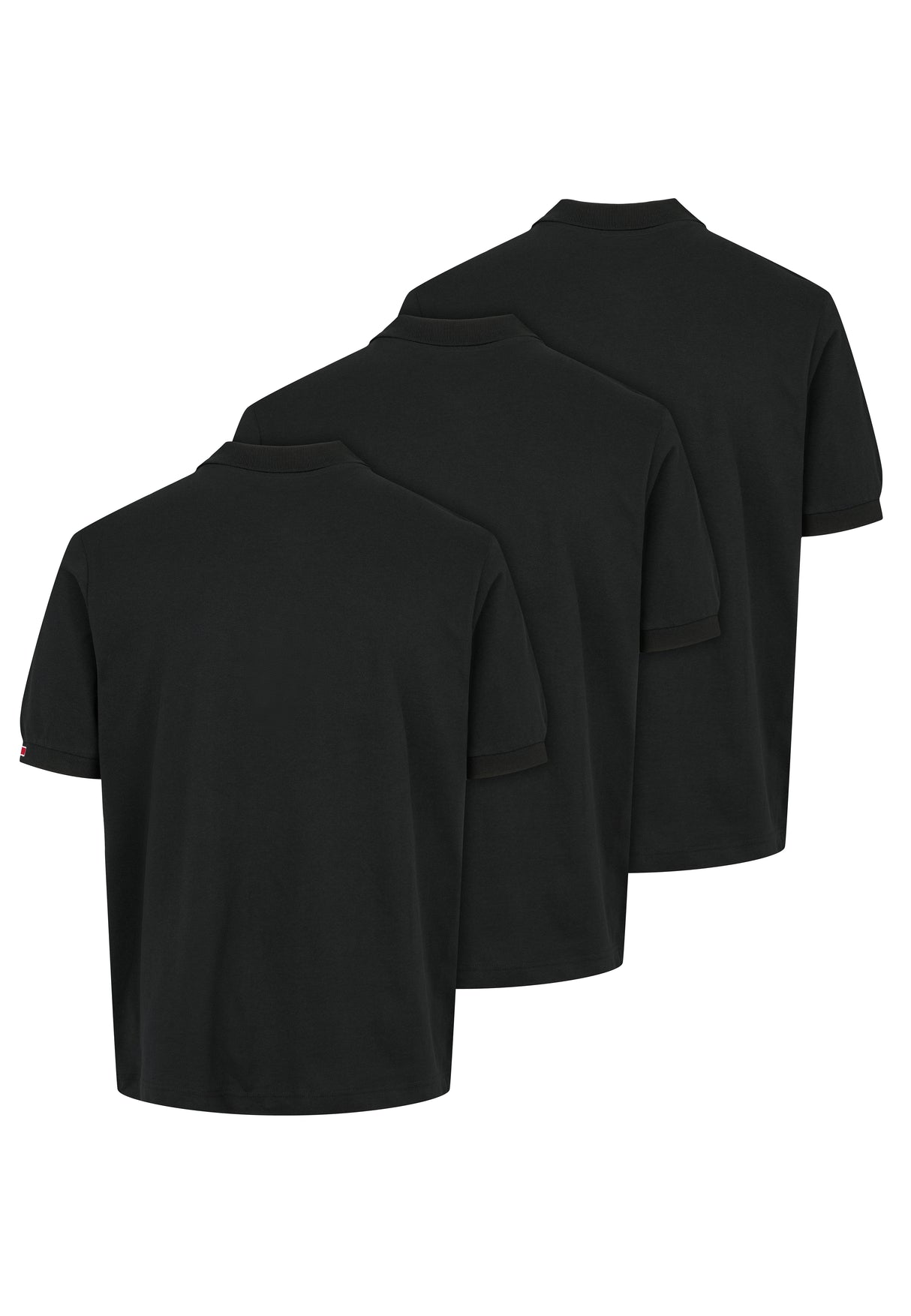 Kappa Logo Maltaxita MSS Polo-shirt Herre - Black -