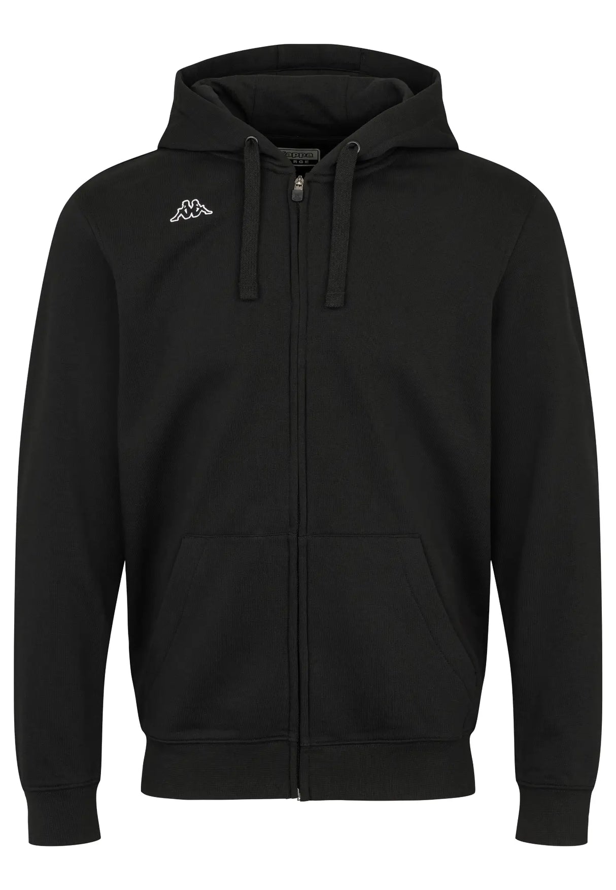 Kappa Logo Truxo Hoodie Zip Hættetrøje Herre - Black -