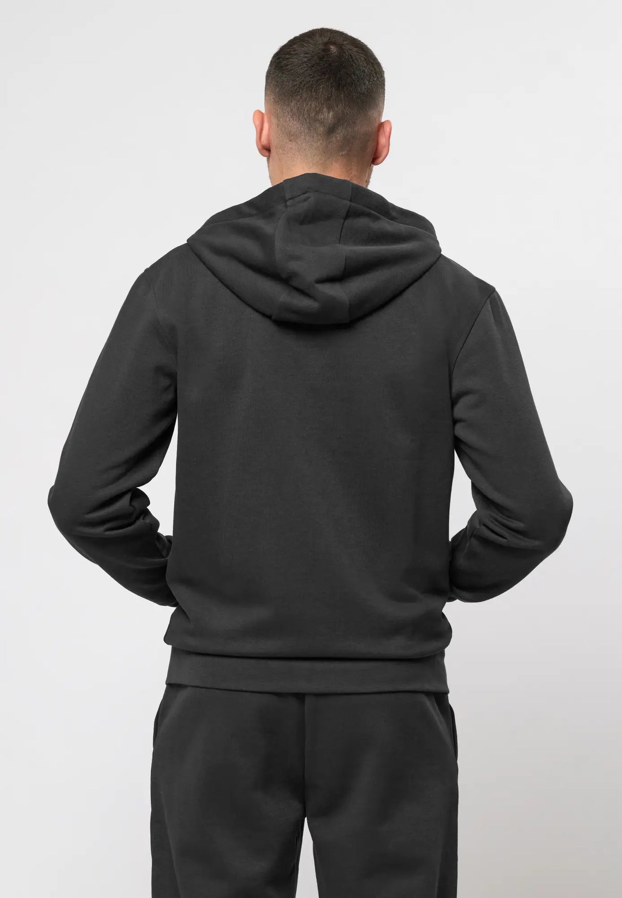 Kappa Logo Truxo Hoodie Zip Hættetrøje Herre - Black -