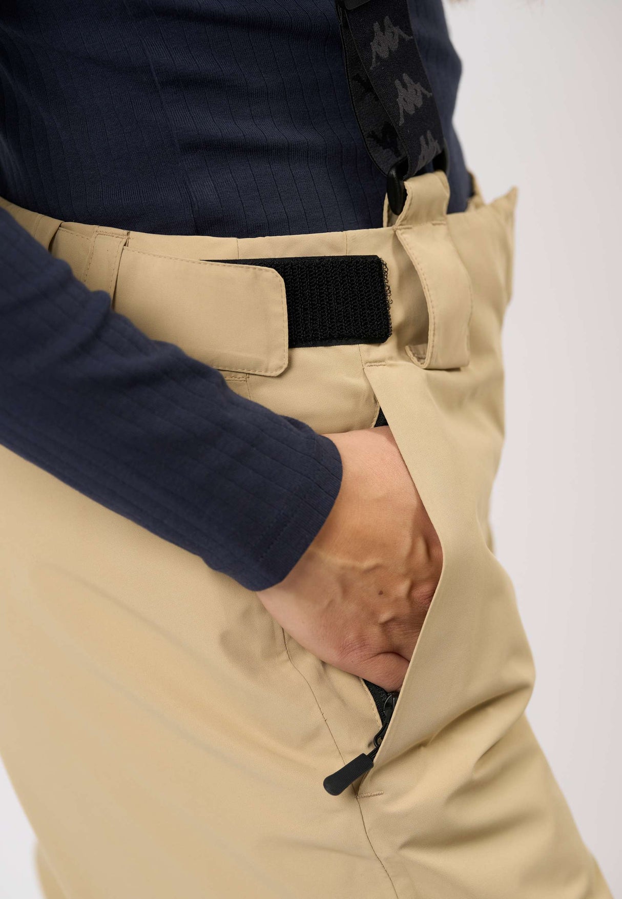 Kappa Naviasy Woman Skibukser Dame - Beige Sabbia -