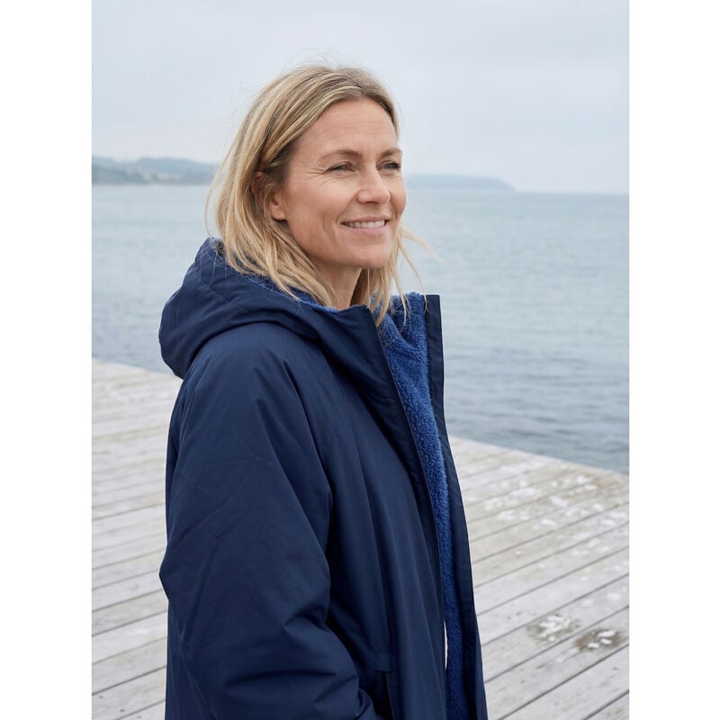Södahl North Vinterbadekåbe - Navy -