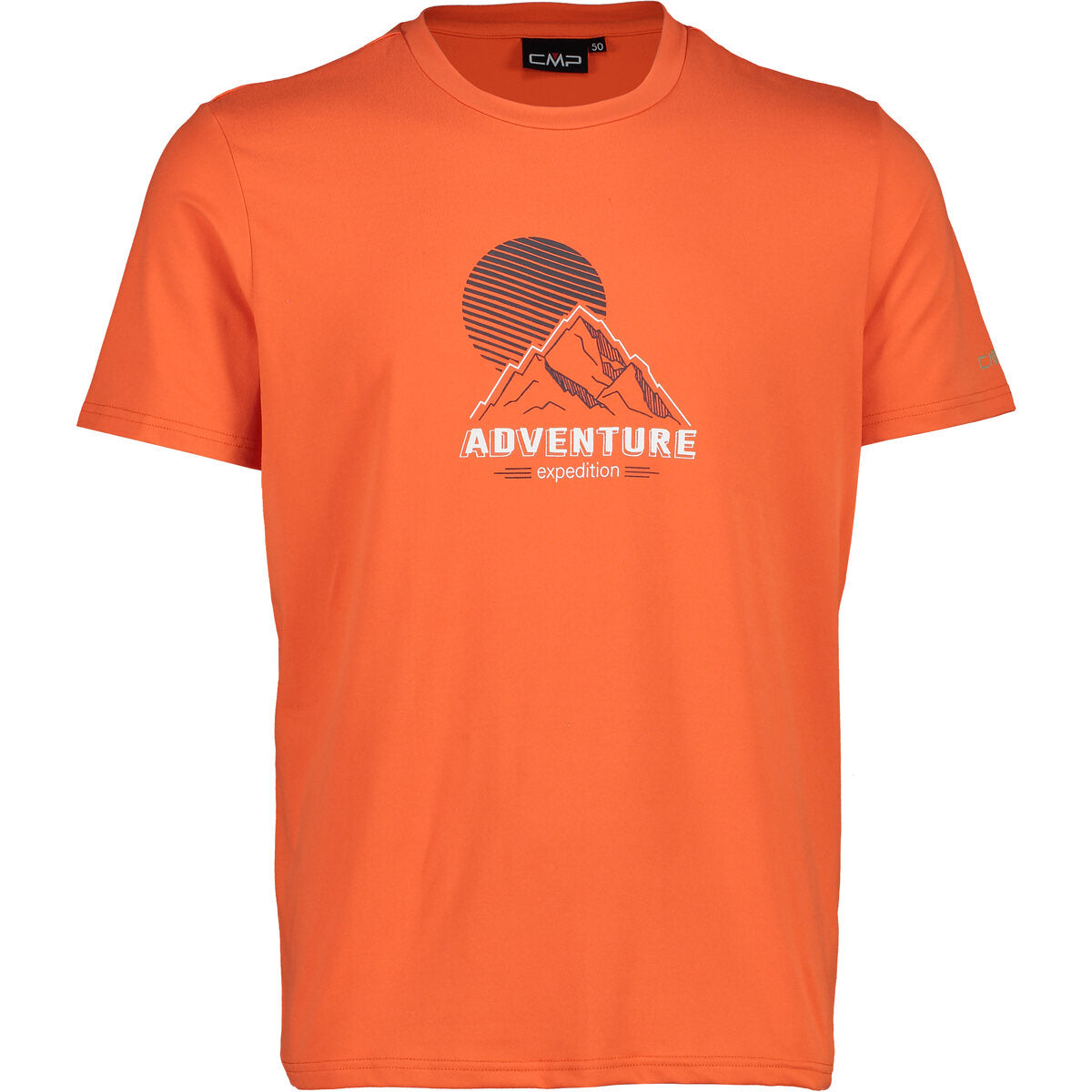 CMP Man Functional T-Shirt Stretch Herre - Arancio - Arancio