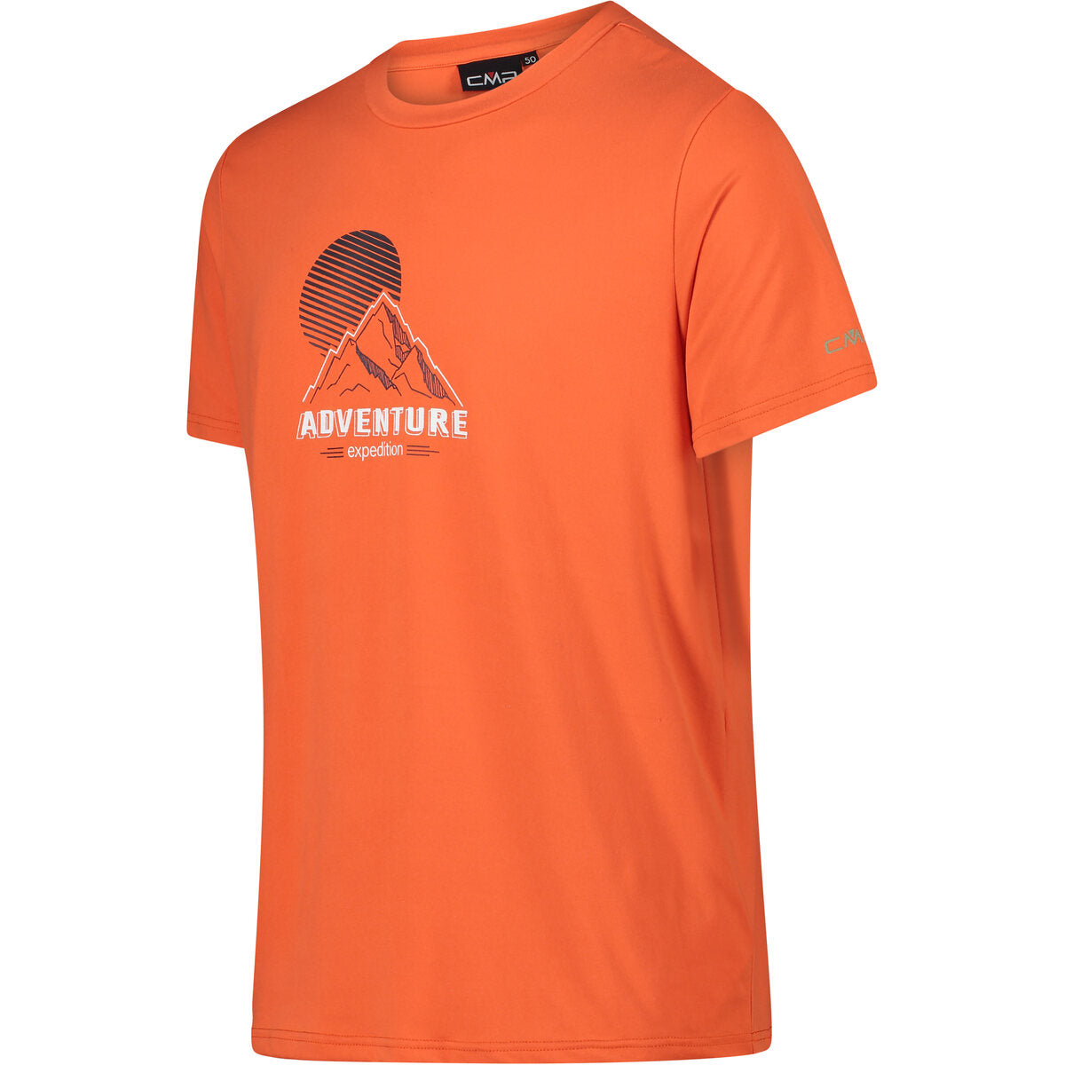 CMP Man Functional T-Shirt Stretch Herre - Arancio -