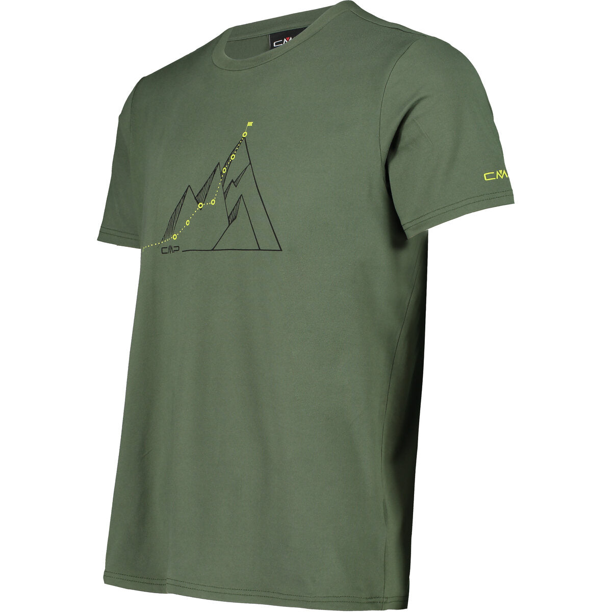 CMP Man Functional T-Shirt Stretch Herre - Muschio -