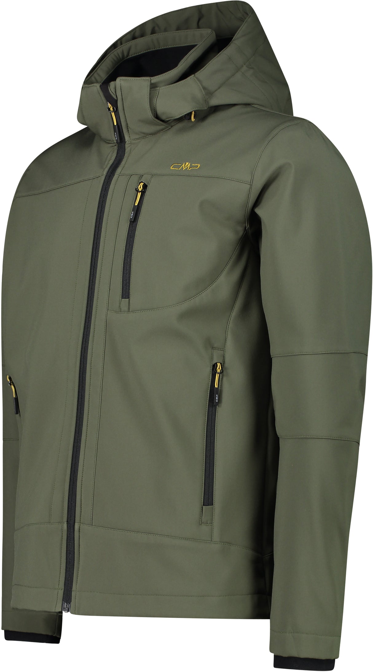 CMP Men's Softshell Jacket Herre - Oil Green -