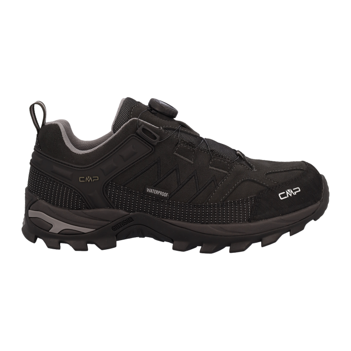 CMP Rigel Low FitGo Trekking Shoes WP Vandresko Herre - Piombo