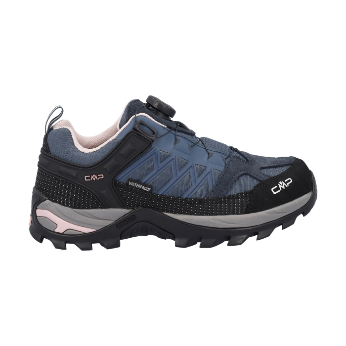 CMP Women's RIGEL FITGO Trekking Shoe Vandresko Dame - Asphalt-Antracite-Rose - Asphalt-Antracite-Rose