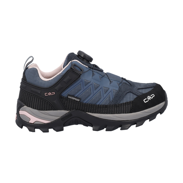 CMP Women's RIGEL FITGO Trekking Shoe Vandresko Dame - Asphalt-Antracite-Rose - Asphalt-Antracite-Rose