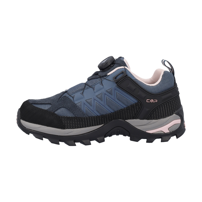 CMP Women's RIGEL FITGO Trekking Shoe Vandresko Dame - Asphalt-Antracite-Rose -