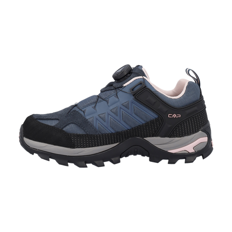 CMP Women's RIGEL FITGO Trekking Shoe Vandresko Dame - Asphalt-Antracite-Rose -