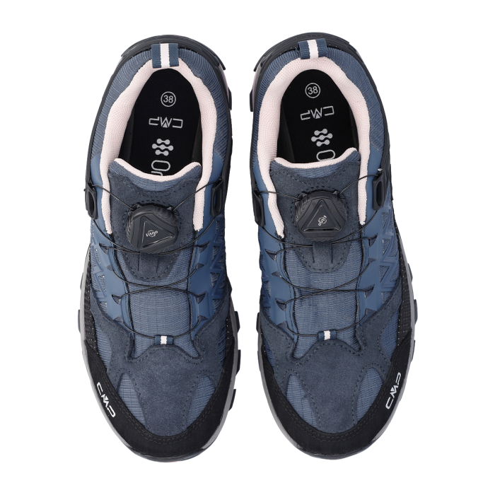 CMP Women's RIGEL FITGO Trekking Shoe Vandresko Dame - Asphalt-Antracite-Rose -