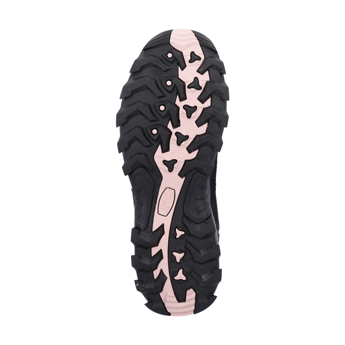 CMP Women's RIGEL FITGO Trekking Shoe Vandresko Dame - Asphalt-Antracite-Rose -