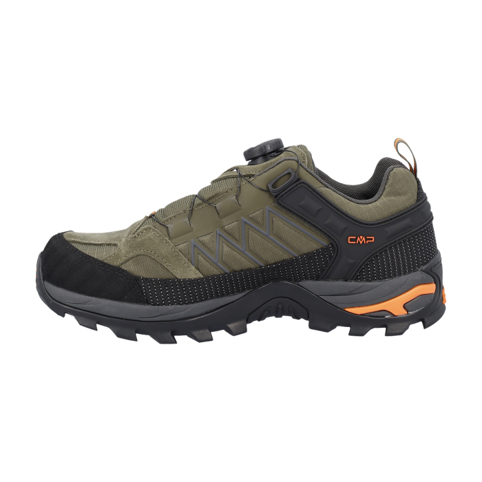 CMP Men's RIGEL FITGO Trekking Shoe Vandresko Herre - Olive-Flame -