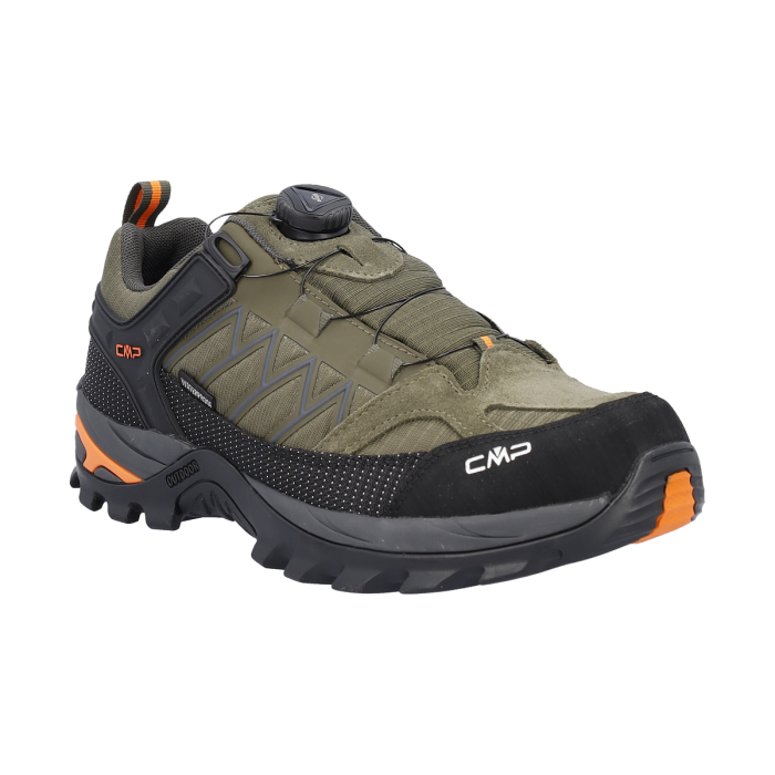 CMP Men's RIGEL FITGO Trekking Shoe Vandresko Herre - Olive-Flame -