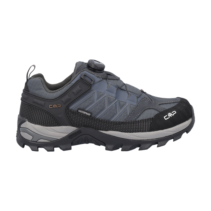 CMP Men's RIGEL FITGO Trekking Shoe Vandresko Herre - Antracite-Arabica - Antracite-Arabica