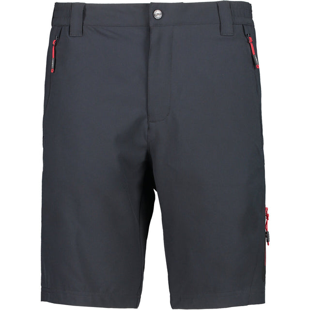 CMP Man 4-Way Stretch Bermuda Shorts Herre - Antracite-Malboro - Antracite-Malboro