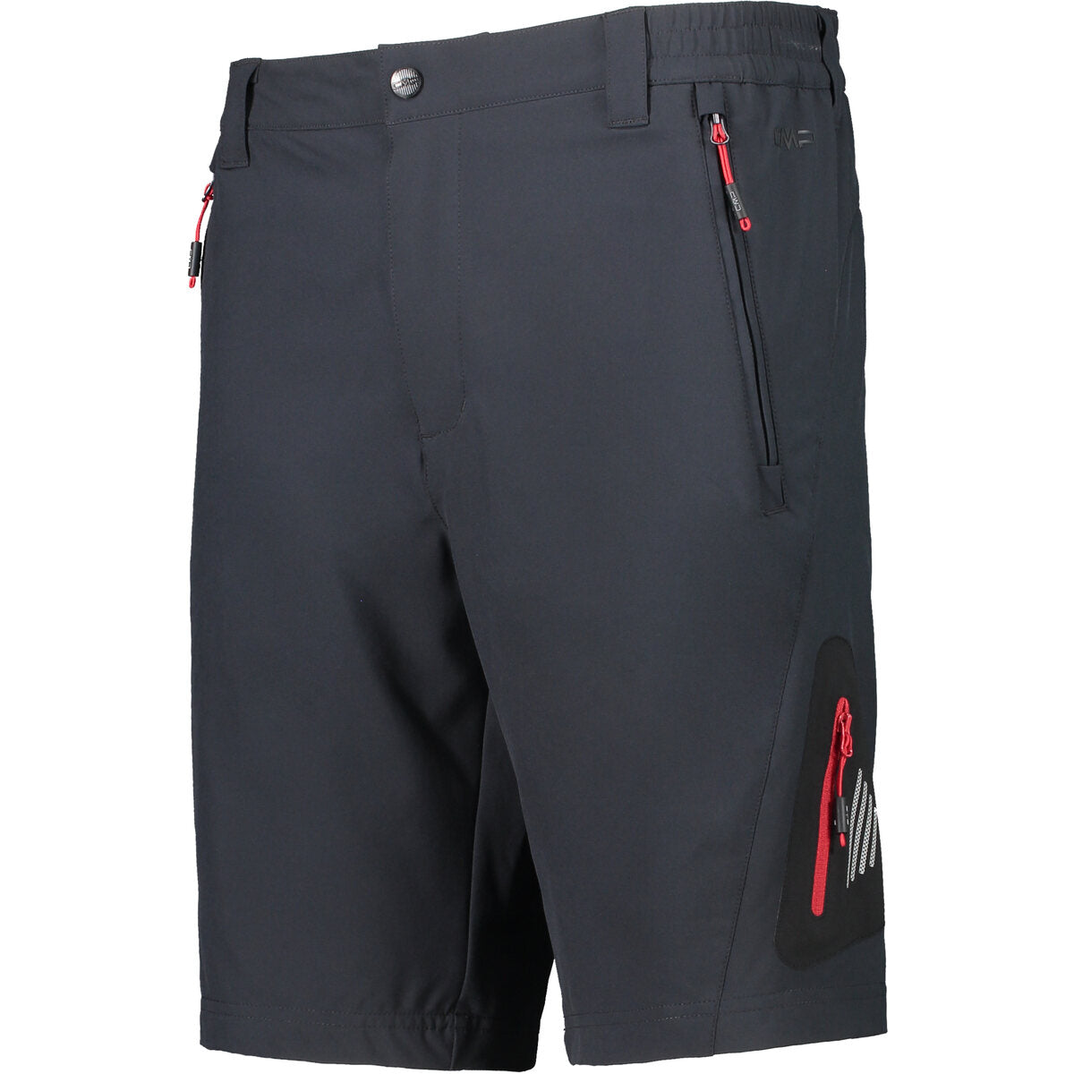 CMP Man 4-Way Stretch Bermuda Shorts Herre - Antracite-Malboro -