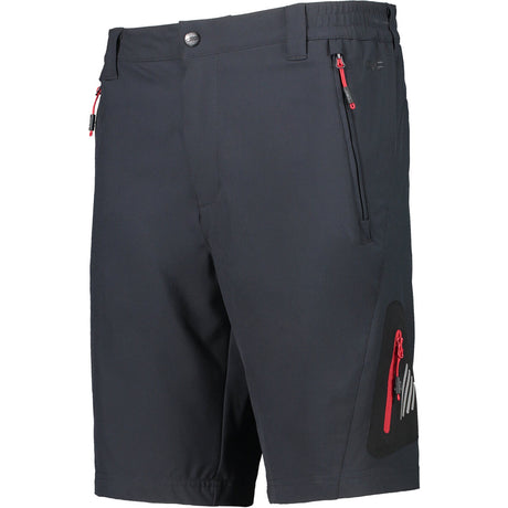 CMP Man 4-Way Stretch Bermuda Shorts Herre - Antracite-Malboro -