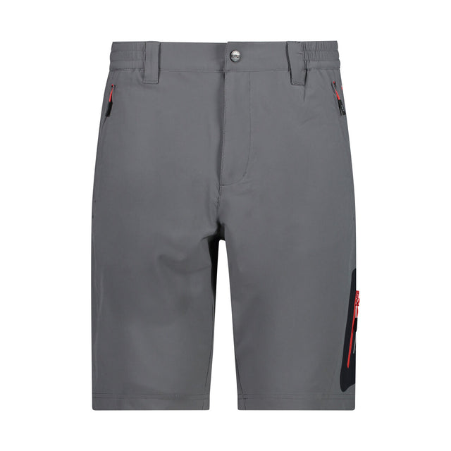 CMP Man 4-Way Stretch Bermuda Shorts Herre - Grey-Fire - Grey-Fire