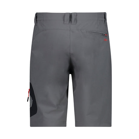 CMP Man 4-Way Stretch Bermuda Shorts Herre - Grey-Fire -