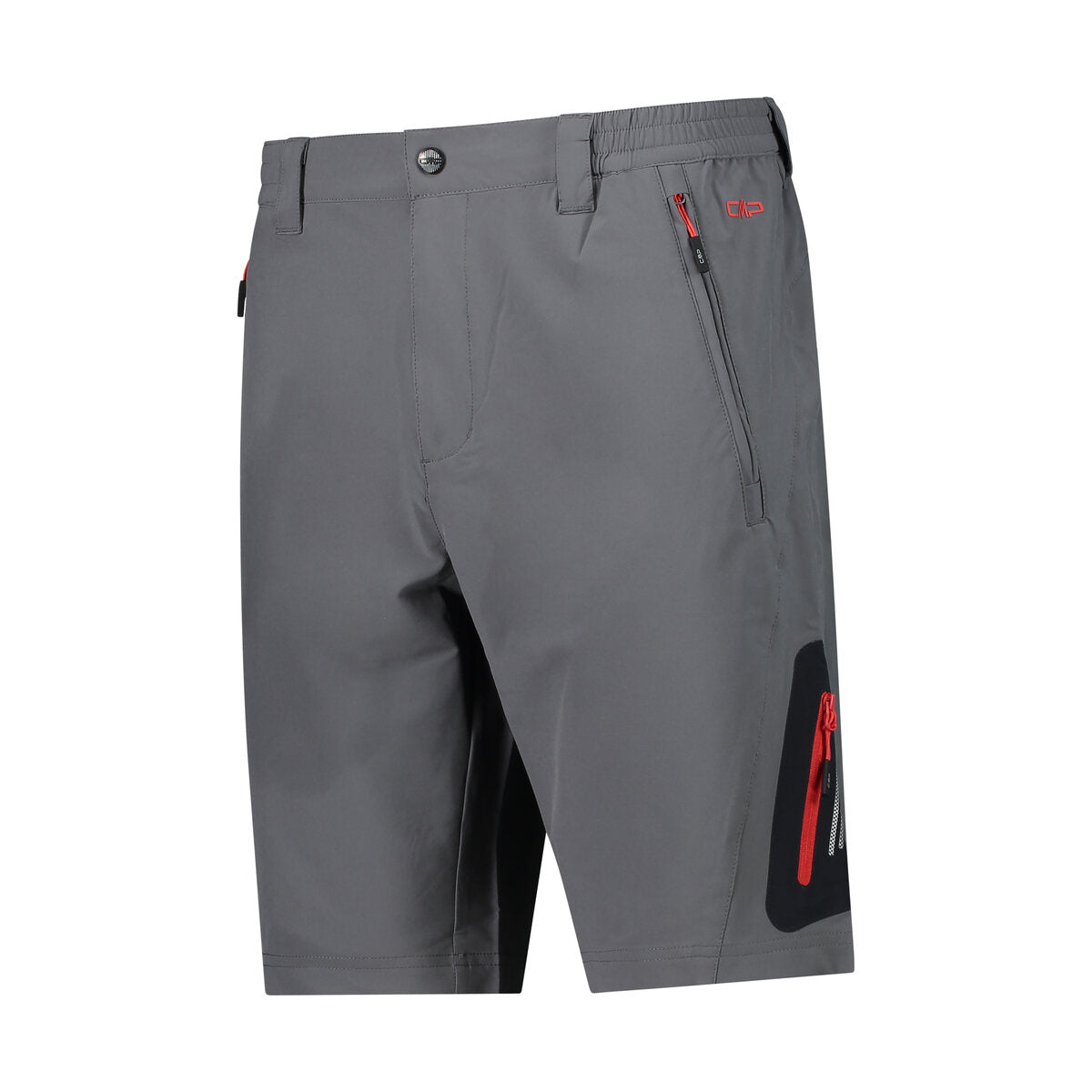 CMP Man 4-Way Stretch Bermuda Shorts Herre - Grey-Fire -
