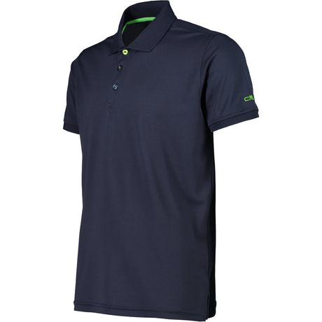 CMP Man Functional Polo T-shirt Herre - B.Blue-Aloe -