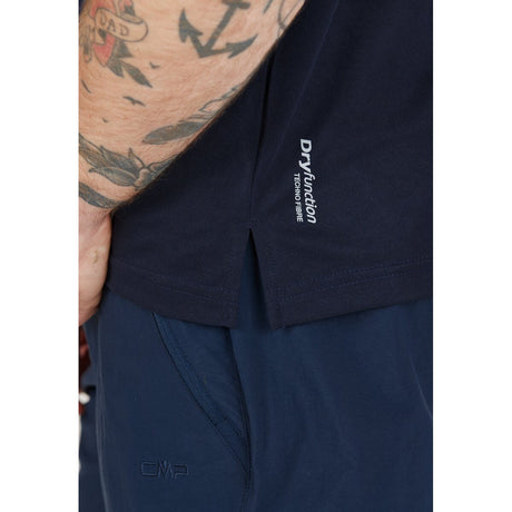CMP Man Functional Polo T-shirt Herre - B.Blue-Aloe -