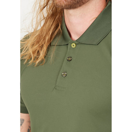 CMP Man Functional Polo T-shirt Herre - Oil Green -