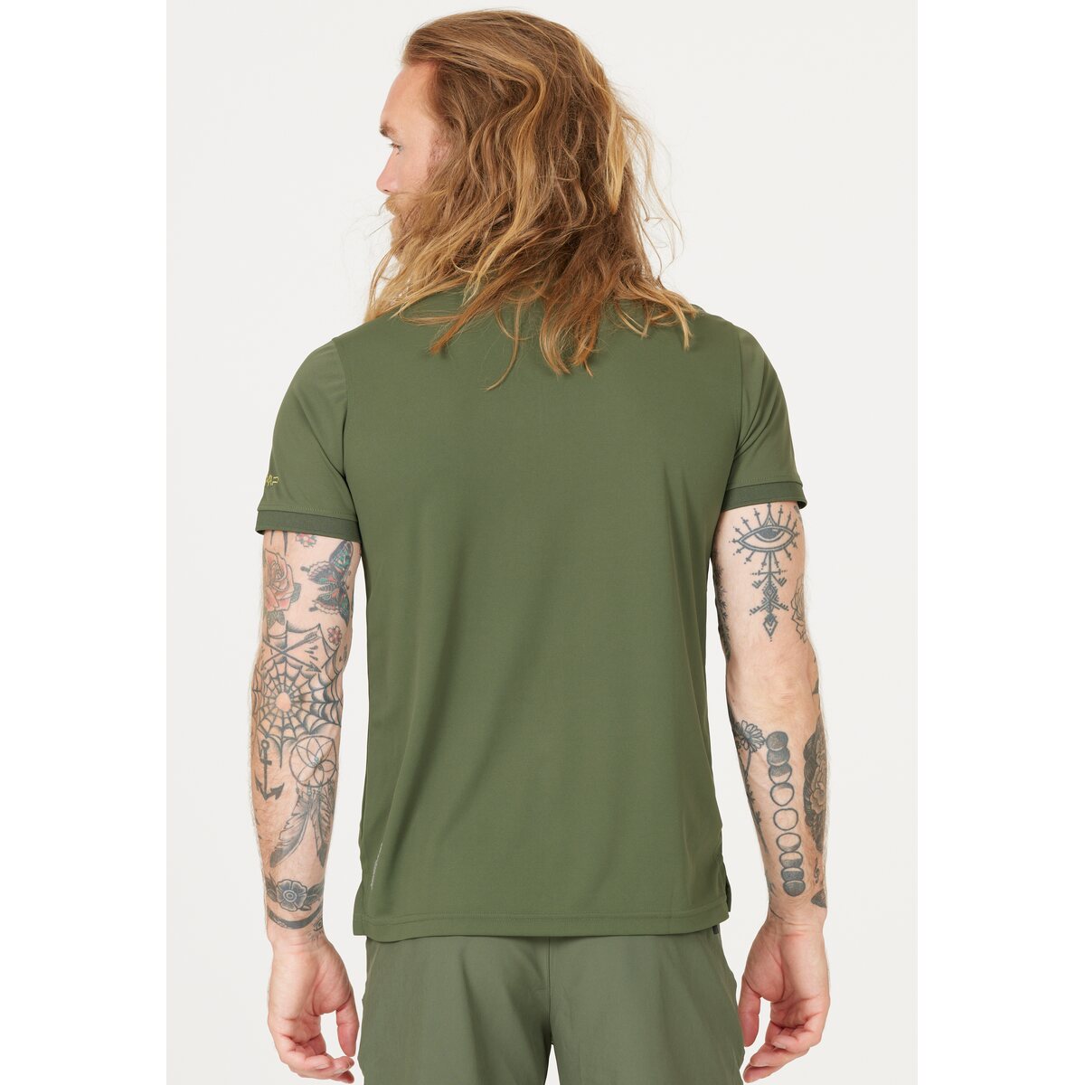 CMP Man Functional Polo T-shirt Herre - Oil Green -