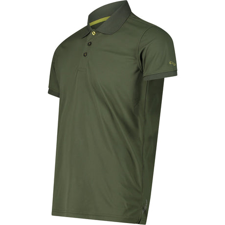 CMP Man Functional Polo T-shirt Herre - Oil Green -