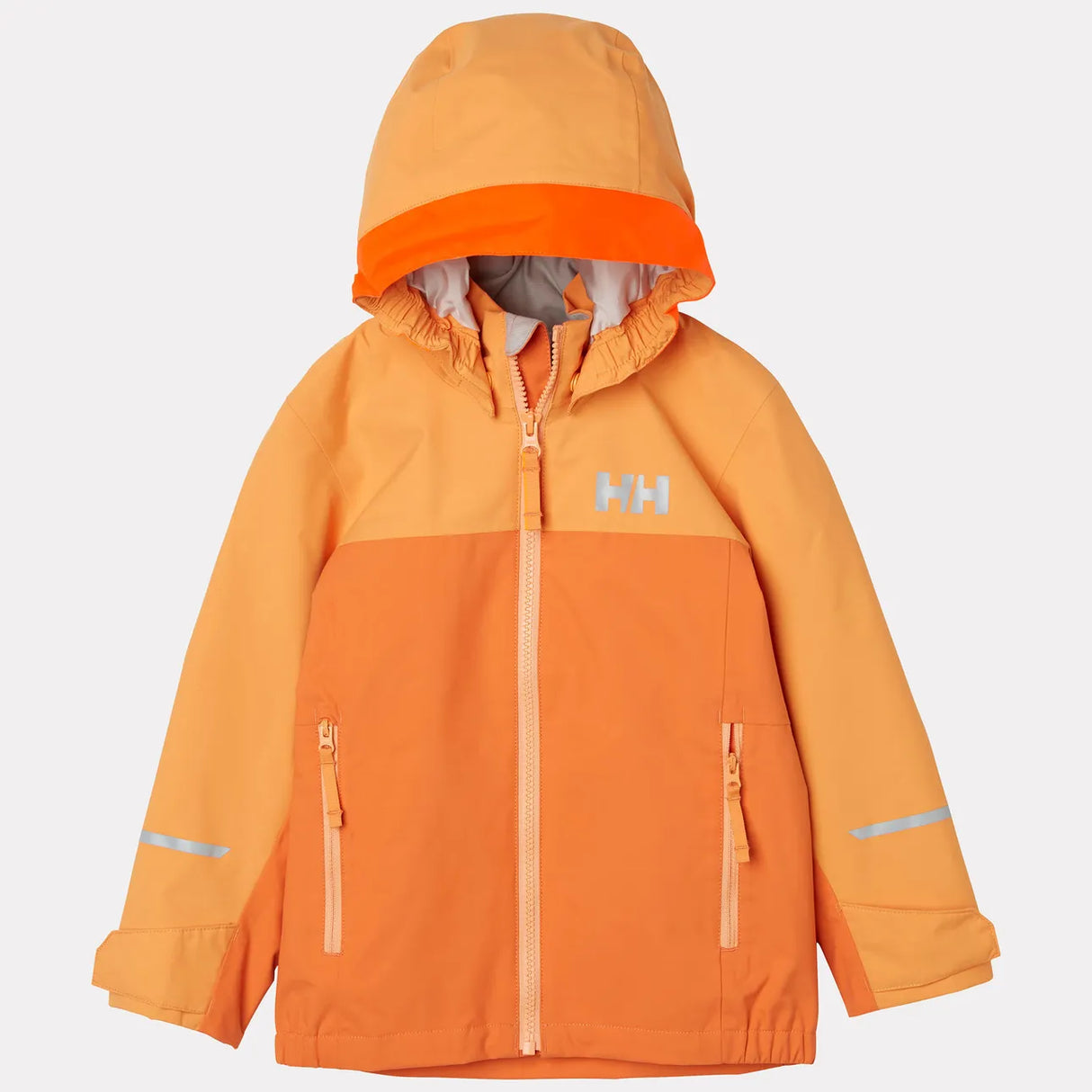 Helly Hansen Kids' Shelter Outdoor Jacket 2.0 Regnjakke Børn - Bonfire - Bonfire 104 cm 4 år